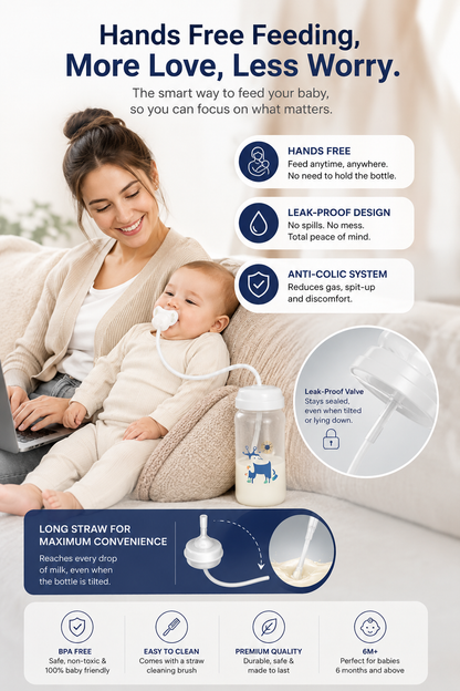 HANDS FREE BABY BOTTLE
